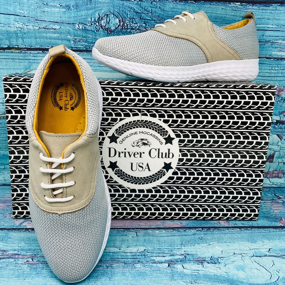 Driver Club USA Women's Leather Sneakers Size 5.5
